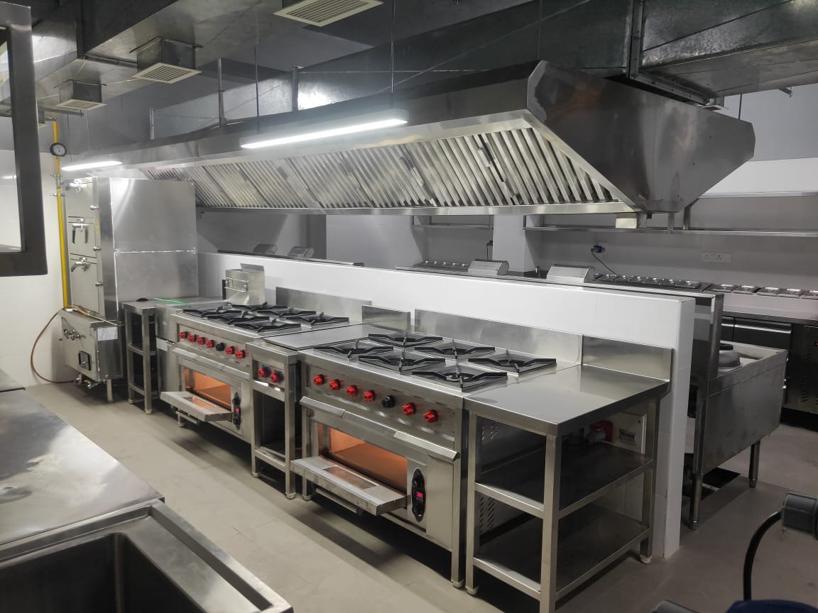 Commercial kitchen line